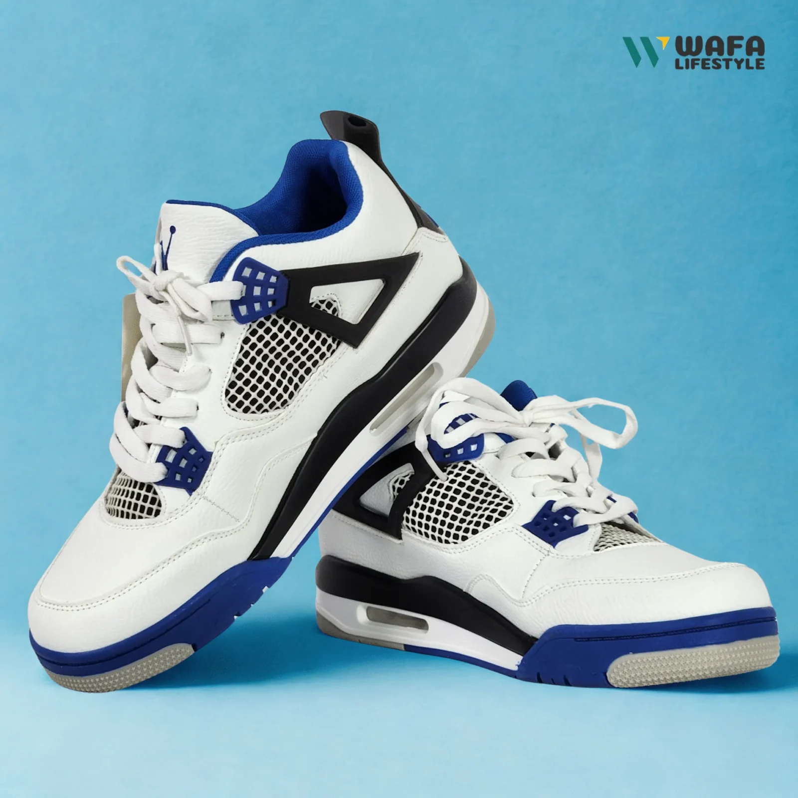 112 AJ-4 (WHITE BLUE) - Image 1