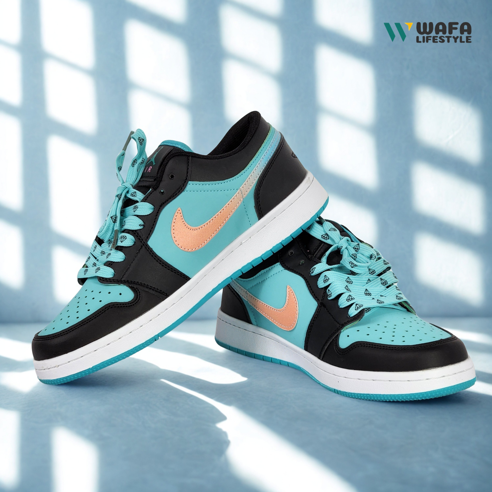 61 NIKE AJ 1 LOW (B.TIFFANY) - Image 1