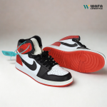 NIKE AJ1 HIGH (BLACK RED) - Image 3