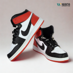 NIKE AJ1 HIGH (BLACK RED)