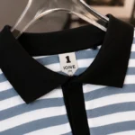 Old Money Striped Polo Shirt-P101 - Image 3
