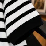 Old Money Striped Polo Shirt-P103 - Image 4