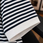 Old Money Striped Polo Shirt-P104 - Image 5