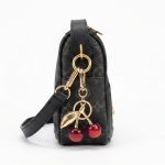 WOMENS HAND BAG-8256(BLACK) - Image 3