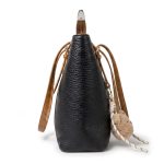 WOMENS HAND BAG-8308 (BLACK) - Image 4