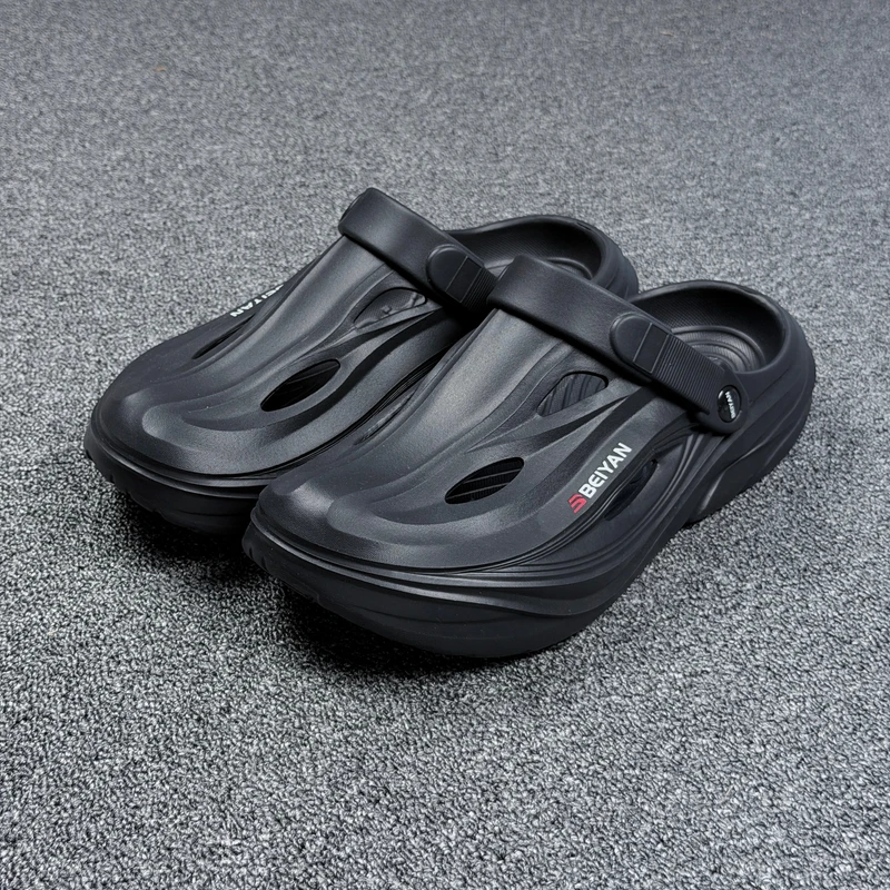 crocs-1880a-black-1 MENS CROCS-1-880A (BLACK) - Image 1