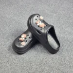 MENS CROCS-767-8(BLACK) - Image 2