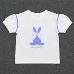 Kids  Bow Tee & Shorts  Set-211340 - Image 3