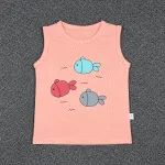 Kids Little Fish Sleeveless Set-60042 - Image 3