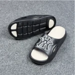 MENS SLIDES-1915(BLACK) - Image 2