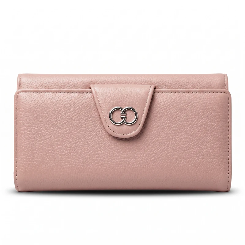 Ladies Small Purse 6006-7 - Pink Ladies Small Purse 6006-7 - Pink - Image 1