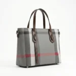 Ladies Hand Bag 6878-7 - Gray - Image 2