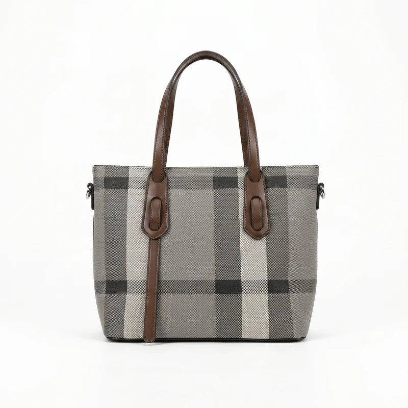 Ladies Hand Bag 6878-7 - Black II Ladies Hand Bag 6878-7 - Black II - Image 1