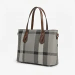 Ladies Hand Bag 6878-7 - Black II - Image 2