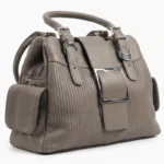 Ladies Hand Bag 9965 - Khaki - Image 2