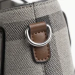 Ladies Hand Bag 6878-7 - Black - Image 5
