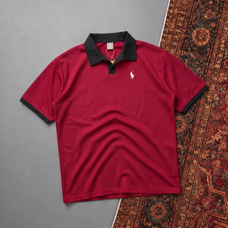 POLO - OLD MONEY (Maroon) POLO - OLD MONEY (Maroon) - Image 1