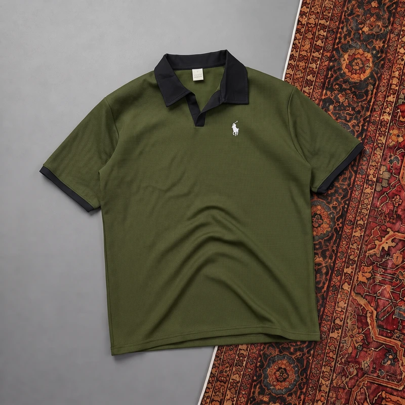 POLO - OLD MONEY (Olive) POLO - OLD MONEY (Olive) - Image 1