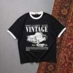 DROP SHOULDER T-SHIRT-VINTAGE
