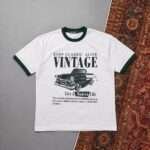 DROP SHOULDER T-SHIRT-VINTAGE