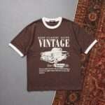 DROP SHOULDER T-SHIRT-VINTAGE