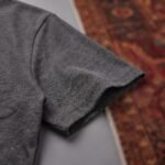 CONTRAST RIBBED NECK T-SHIRT-CR03 - Image 3