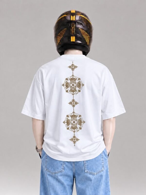 DROP SHOULDER T-SHIRT-VIKING W01