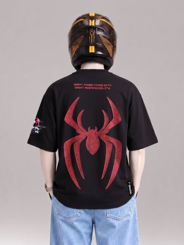 DROP SHOULDER T-SHIRT-SPIDER 02