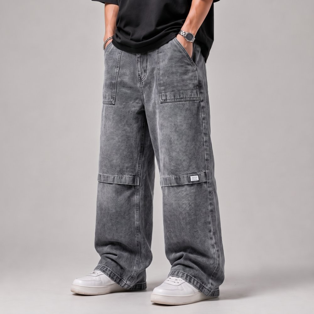 DENIM BAGGY PANT-DPS3