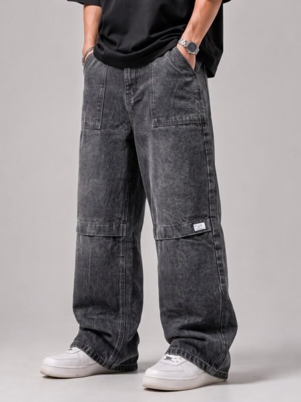 DENIM BAGGY PANT-DPS2