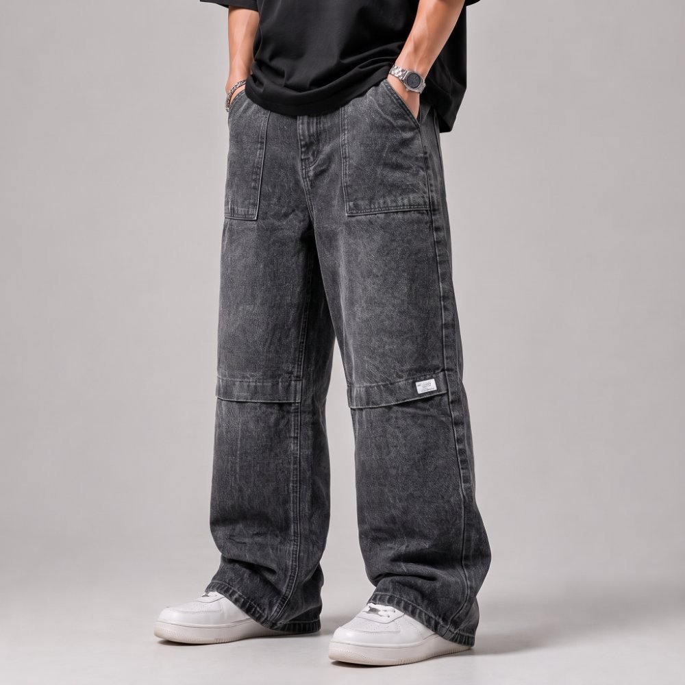 DENIM BAGGY PANT-DPS2