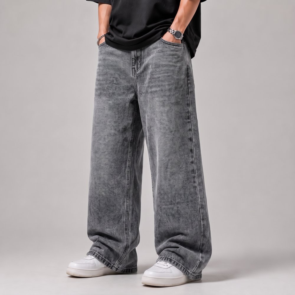 DENIM BAGGY PANT-DP3