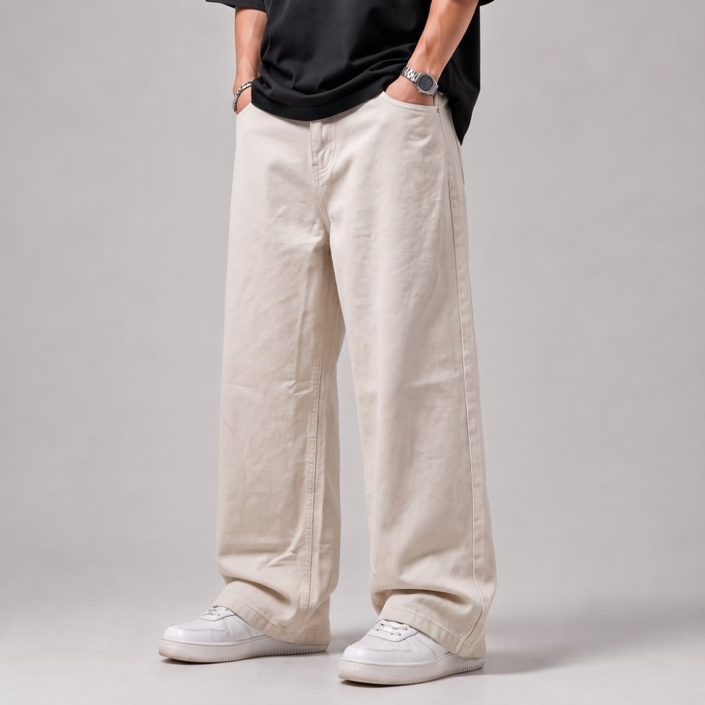 DENIM BAGGY PANT-DP2