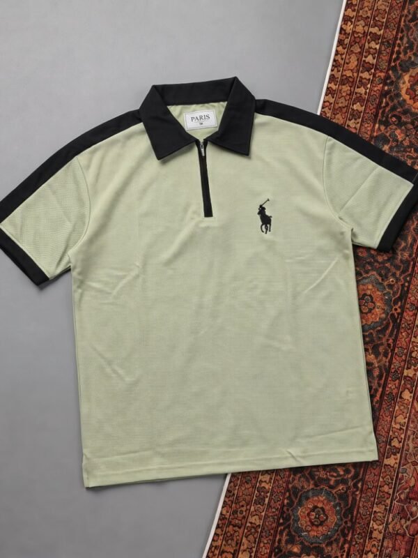 ZIPPER NECK POLO-SP03