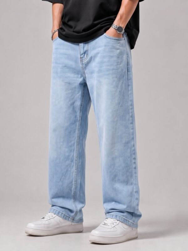 DENIM BAGGY PANT-DP5