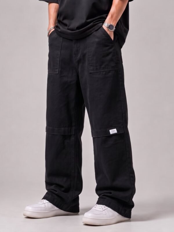 DENIM BAGGY PANT-DPS1