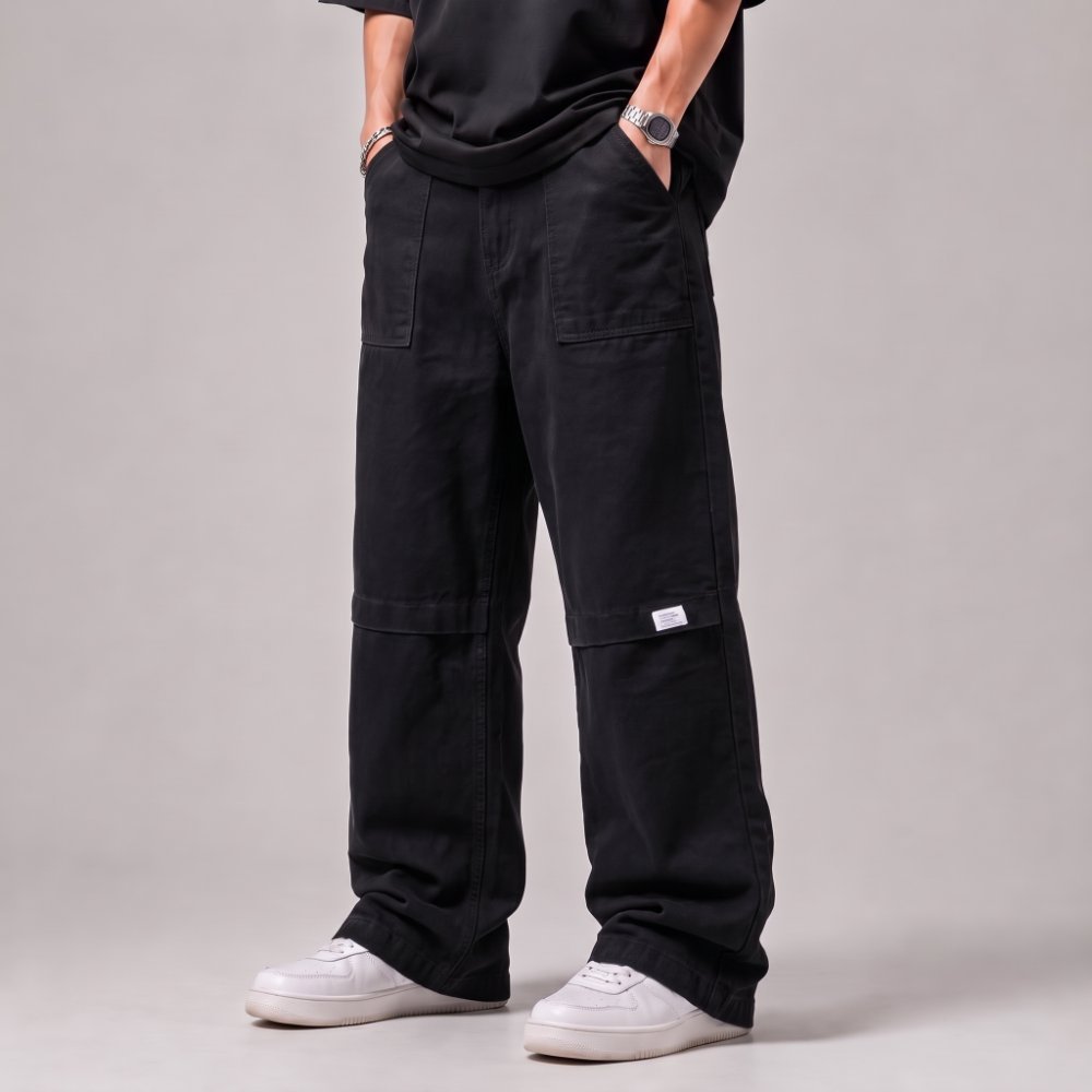 DENIM BAGGY PANT-DPS1